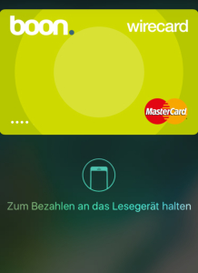 Apple Pay einrichten